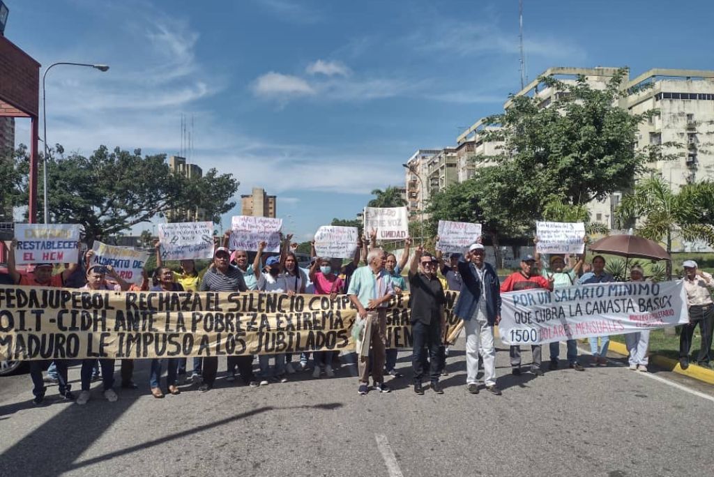 Hugo Medina, presidente de la Federación de Asociaciones de Jubilados y Pensionados del estado Bolívar
