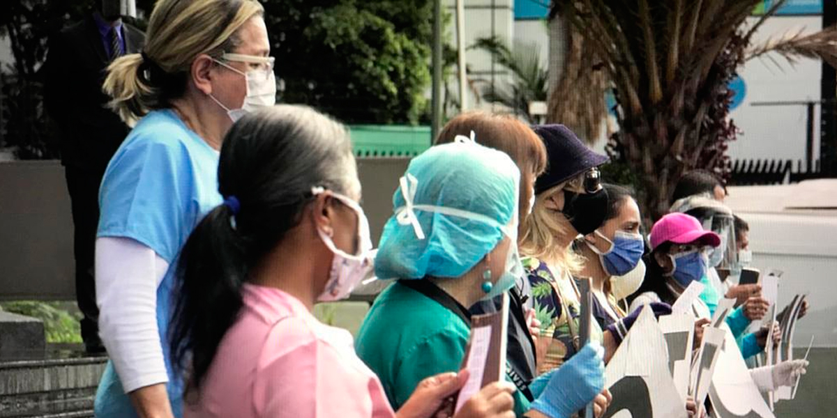 Trabajadoras de la salud