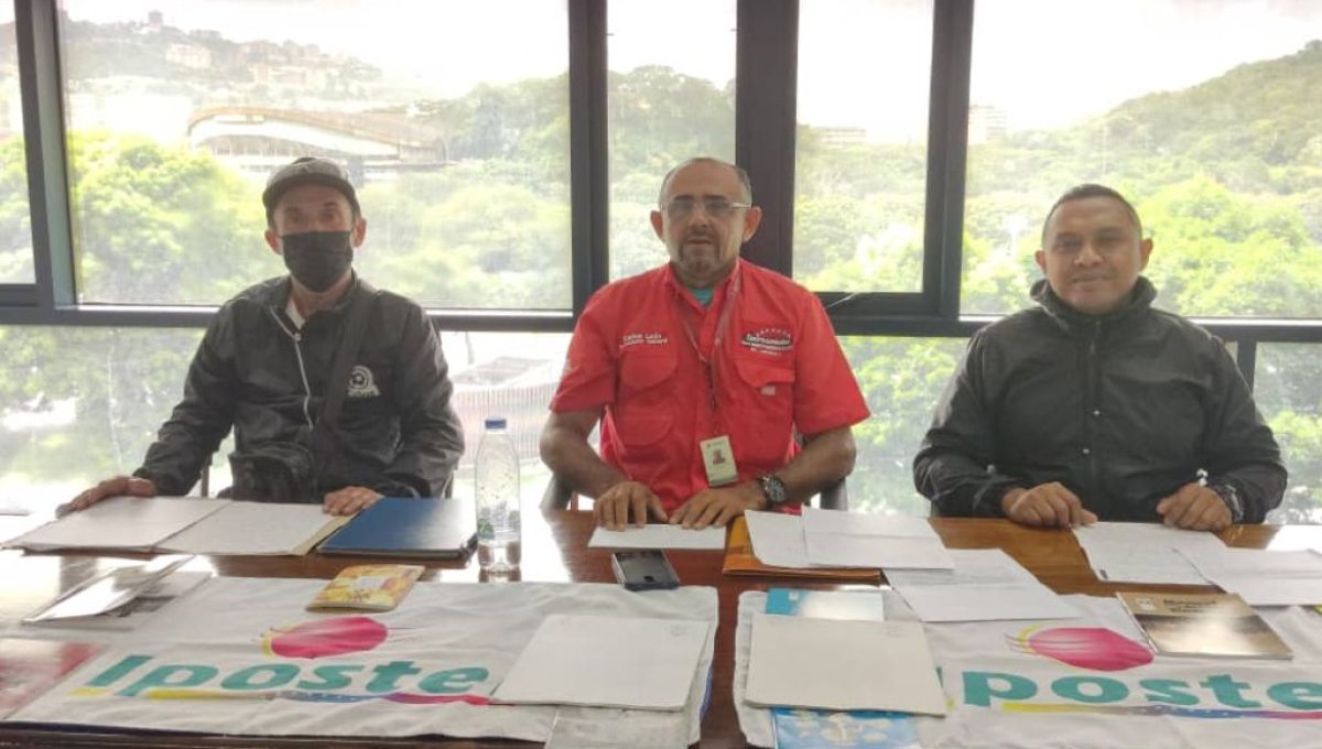 Carlos León secretario general del sindicato de Ipostel Bolívar